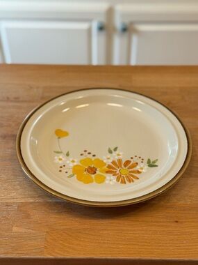 🌼 Vintage Stonecrest Andre Ponche "Autumn Glory" 12" Serving Platter | HTF